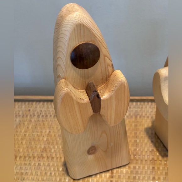 Handmade wood Nativity scene 6 pcs in excellent condition ! - Picture 5 of 7